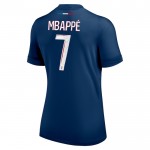 Günstige Fußballtrikots Paris Saint-Germain Mbappé 7 Frauens Heimtrikot 2024-25 Kurzarm